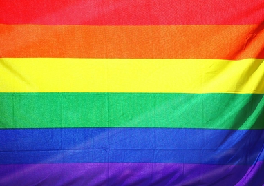 Regenboog vlag LHBTI